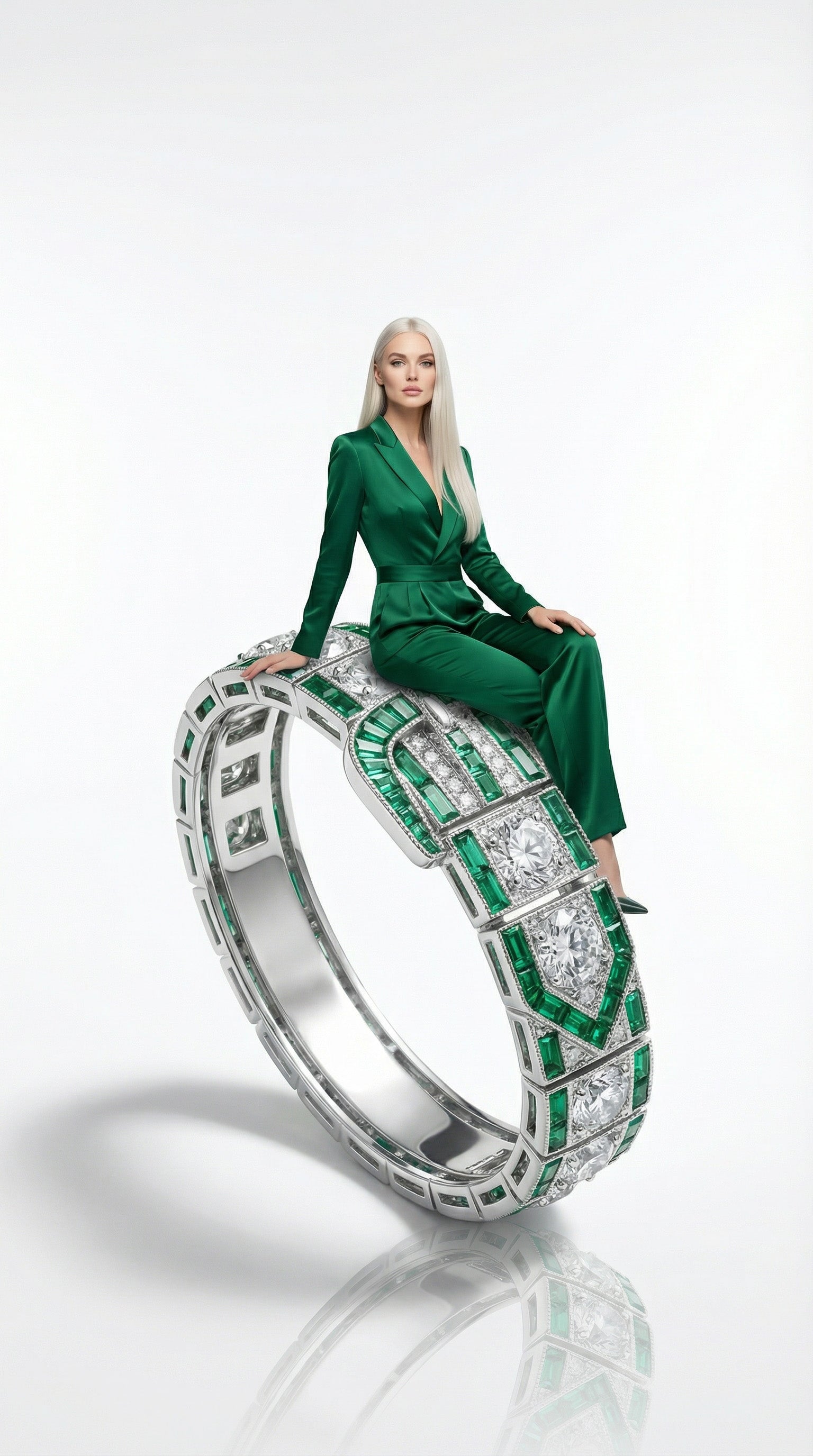 Belt Shape Buckle Unisex Bracelets