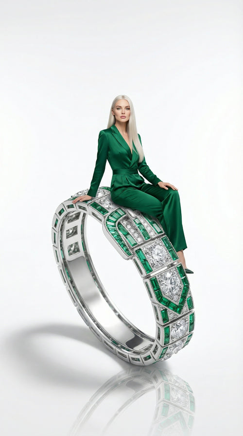 Belt Shape Buckle Unisex Bracelets